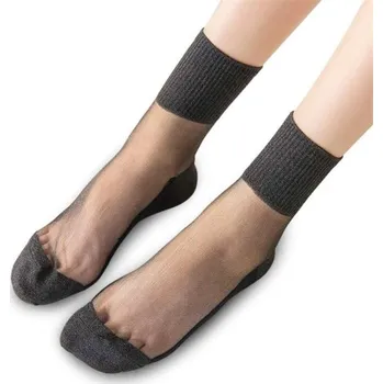 Dámské ponožky Dámské silonové ponožky černá