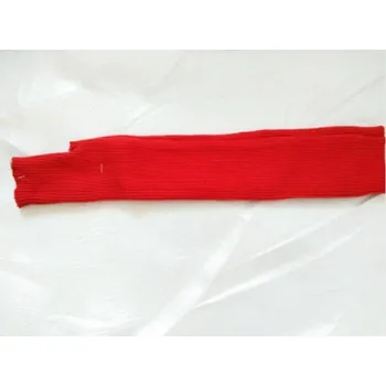 Rukavice Dámské dlouhé rukavice bez prstů J3111 červená