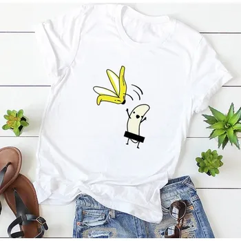 Dámské tričko Dámské tričko s vtipným potiskem A345 bílá M