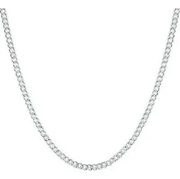 Náhrdelník Dámský řetízek postříbřený M25 55 cm