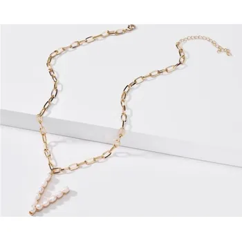 Náhrdelník Dámský náhrdelník s písmenem A2664 V