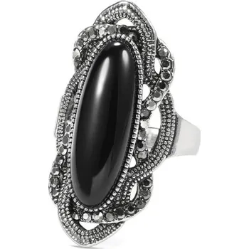 Prsten Dámský prstýnek D2658 černá 10