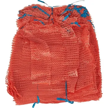 Pytle na odpadky GEKO Síťový raslový pytel 30x50 cm – oranžový, se stahovací šňůrkou, balení 100ks,Geko G71980B