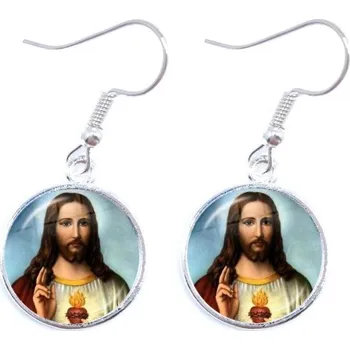 Náušnice Dámské visací náušnice G1276 stříbrná 10