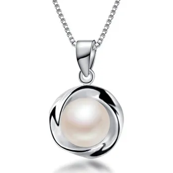 Náhrdelník Dámský náhrdelník s perlou D735 1