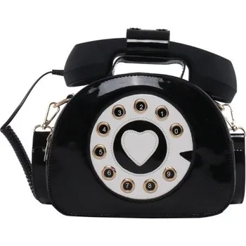 Kabelka Dámská crossbody kabelka telefon černá