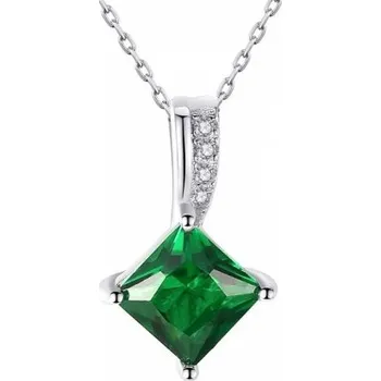 Náhrdelník Dámský náhrdelník se smaragdem