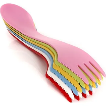 Příbor Cestovní příbor 3v1 6 ks