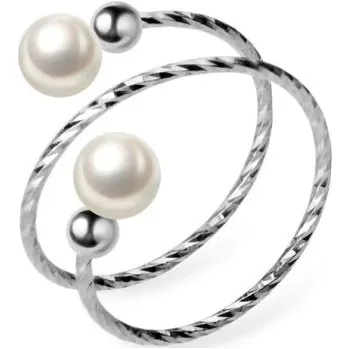 Prsten Dámský prstýnek s perlami D2367