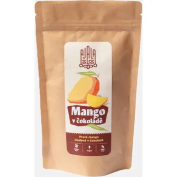 Sušené ovoce Ajala Pravé mango z Thajska ve 100% čokoládě Ekvádor