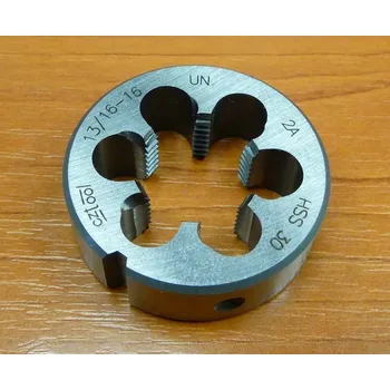 Závitořezný nástroj Závitová kruhová čelist UN 1 1/16" x 12 z/1" HSS , CZTOOL - zak. výroba CZT-UN1-1/16x12-HSS-2A