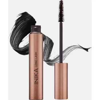 Řasenka Inika Organic Přírodní prodlužující veganská řasenka Long Lash (Varianta: Black)