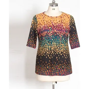 Dámské tričko nadměrné velikosti A1162 5XL 3