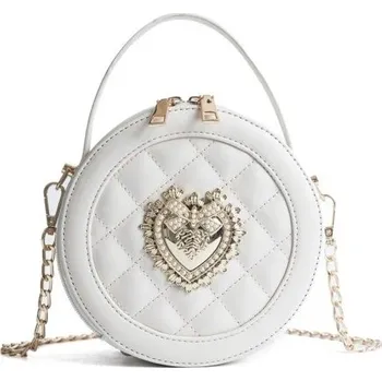 Kabelka Dámská kožená kabelka M1285 bílá