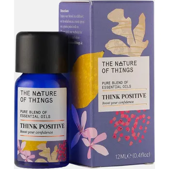 Vonný olej The Nature of Things Směs esenciálních olejů Think Positive