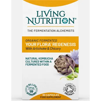 Living Nutrition Symbiotika Regenesis s bio artyčokem a bio čekankou