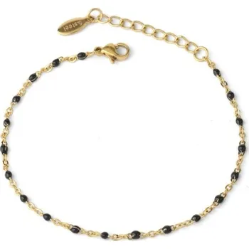 Náramek Dámský řetízkový náramek H198 černá