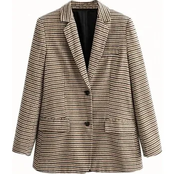 Dámské sako Dámské kostkované sako B920 XS