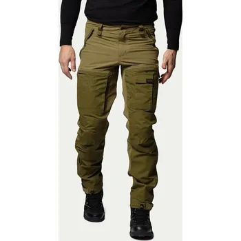 Pánské kalhoty Pánské pohodlné turistické kalhoty Beyond Nordic V2 - Moss Green Velikost: M