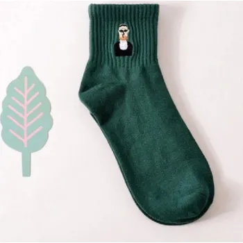 Dámské ponožky Dámské ponožky s výšivkami 5