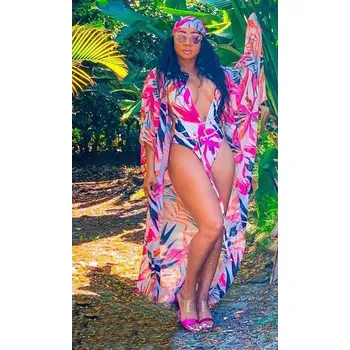 Dámské plavky Dámské plavky, přehoz a šátek S 1