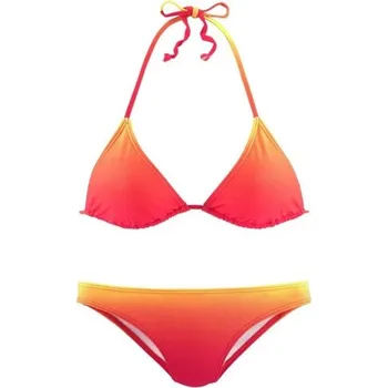 Dámské plavky Dámské bikiny P1212 červená L