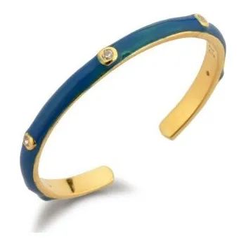 Šperk Dámský prstýnek D1638 tmavě modrá 1