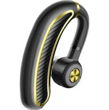 Handsfree Bluetooth handsfree sluchátko s nabíjecím boxem zlatá