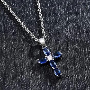 Náhrdelník Dámský náhrdelník s křížem D96 3