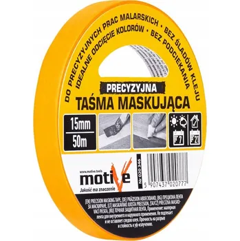 Lepicí páska Maskovací páska precizní 15 mm x 50 m malířská Motive
