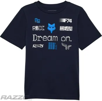 Chlapecké tričko Dětské tričko FOX Youth RS Dream SS Tshirt Midnight Youth - XL
