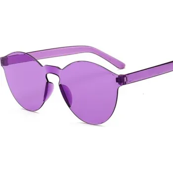 Dámské sluneční brýle E1698 fialová
