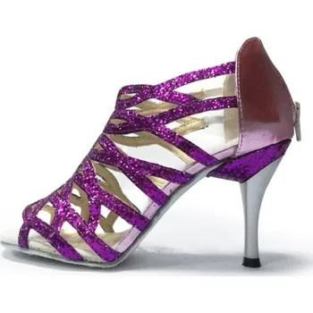 Dámské lodičky Dámské taneční boty - Lodičky A847 fialová 43