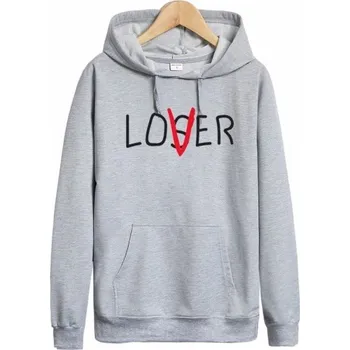 Dámská mikina Dámská mikina s kapucí B28 šedá XL