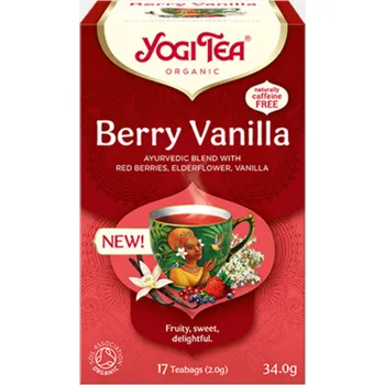 Čaj Yogi Tea Bio Berry Vanilka