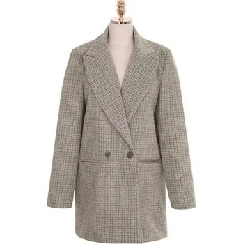 Dámský kabát Dámský kabát a sukně P2522 S