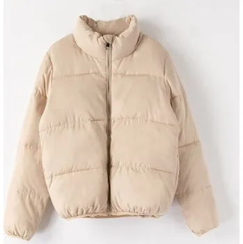 Dámská zimní bunda P1479 béžova M