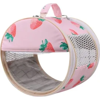 tréninková pomůcka pro psa Cestovní taška pro hlodavce C893 růžová