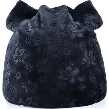 Pokrývka hlavy Dámská čepice jaro/podzim J2786 černá