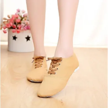 Dámské tenisky Dámské taneční boty 82010 béžova 45