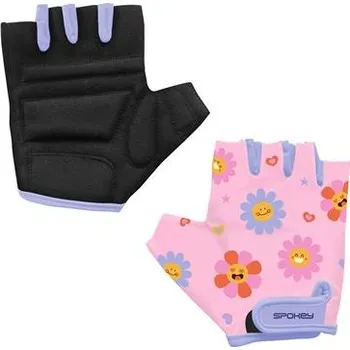 Sport Spokey PLAY FLOWER Dětské rukavice na kolo, inline, skate, vel. XS-S
