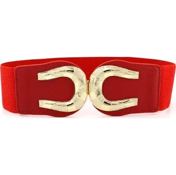 Opasek Dámský elastický pásek L80 červená