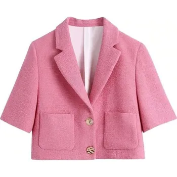 Dámské sako Dámský krátký blejzr B1150 XS