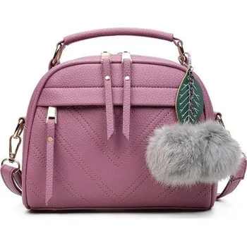 Kabelka Dámská crossbody kabelka M1587 světle fialová
