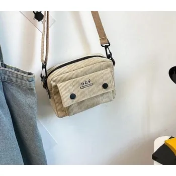 Kabelka Dámská plátěná kabelka M1238 béžova