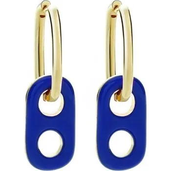 Náušnice Dámské kruhové náušnice s přívěskem G1385 12