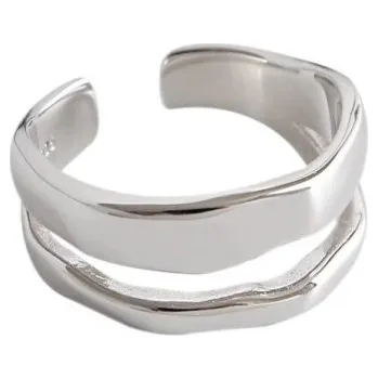 Prsten Dámský prstýnek D910 stříbrná