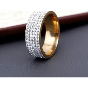 Prsten Dámský prstýnek D2407 zlatá 9