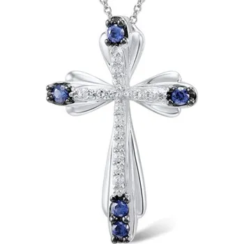 Přívěsek Dámský přívěsek kříž D730