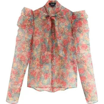 Dámská halenka Dámská halenka s květinami Carlota XS